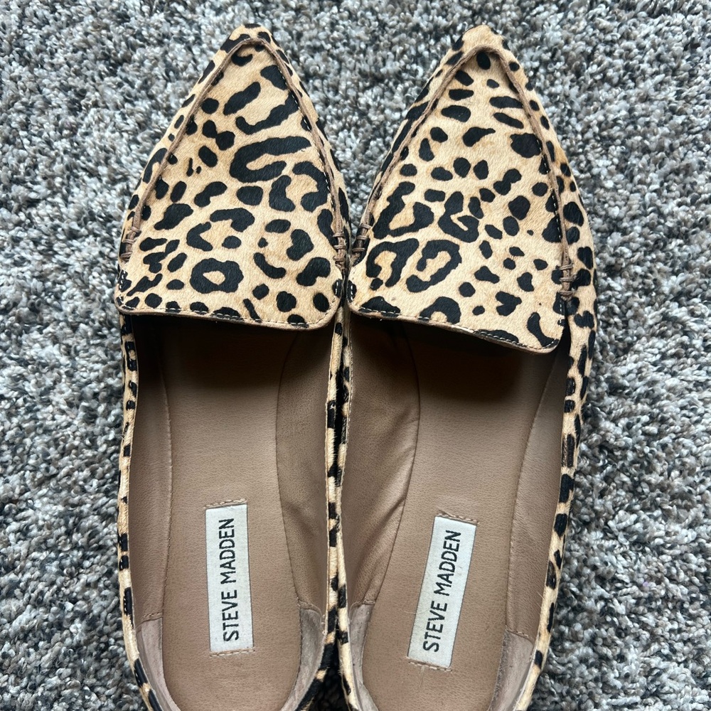 Steve Madden Leopard Print Women's Flats